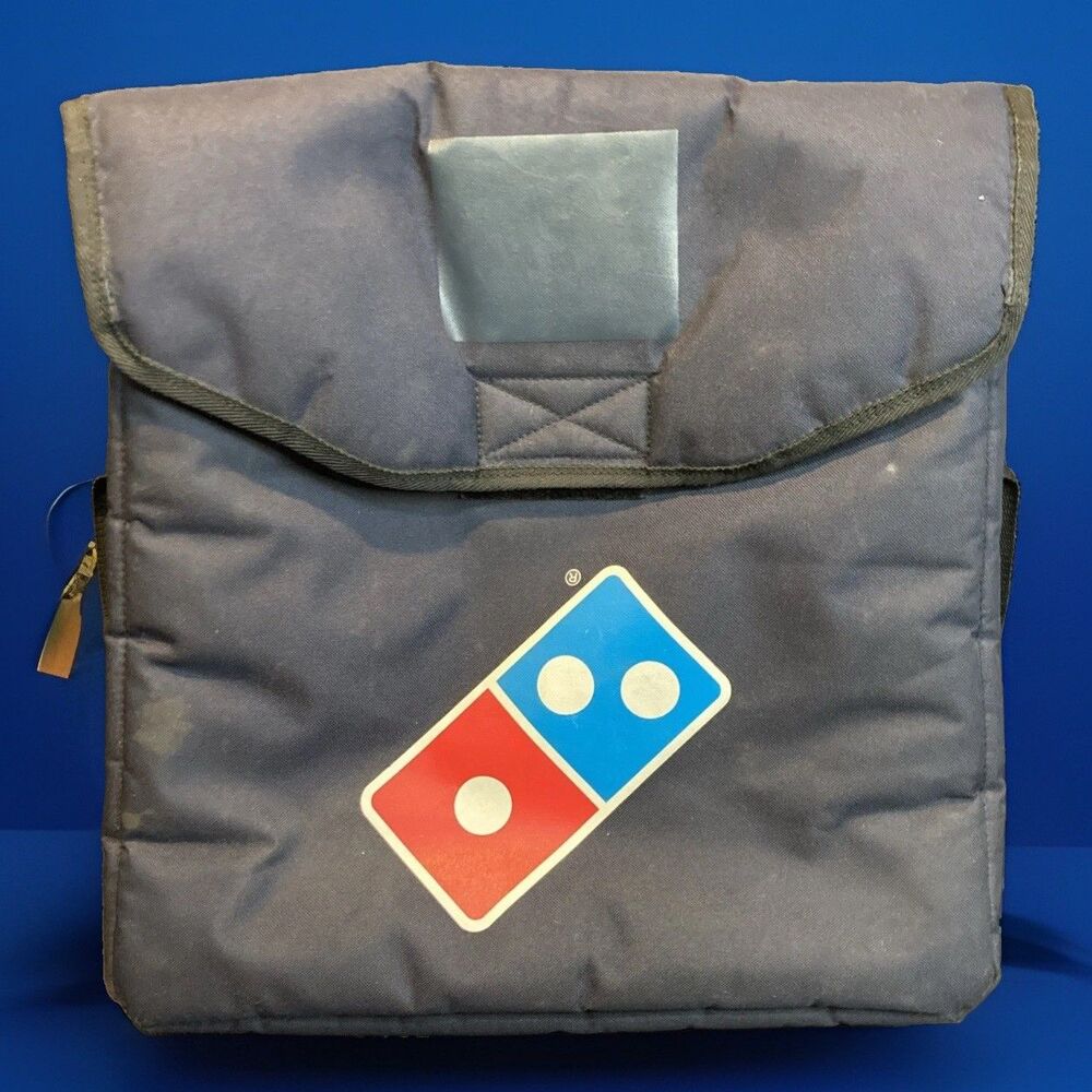 VTG Domino's Pizza Insulated Food Delivery Bag Hot Thermal Delivery Car Carrier